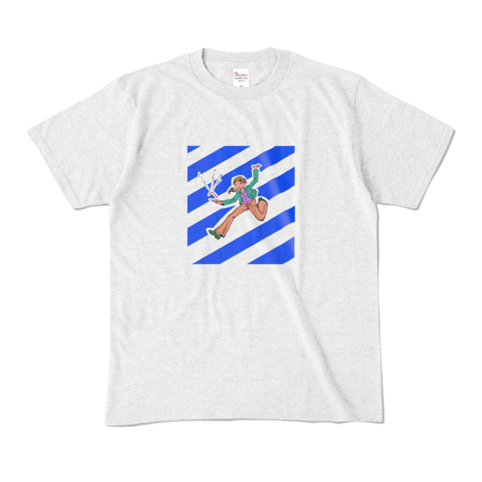 カラーTシャツ - M - アッシュ (淡色)