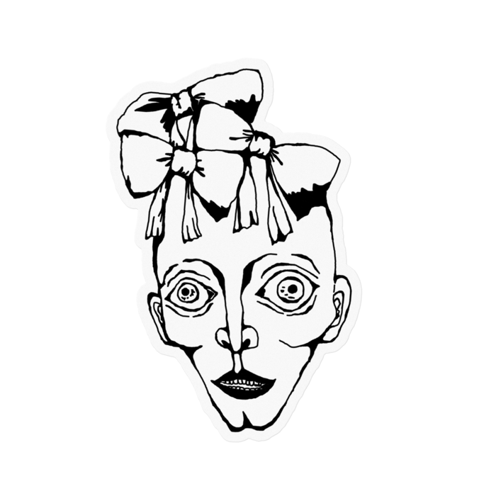 ステッカー - 100 x 100 (mm)