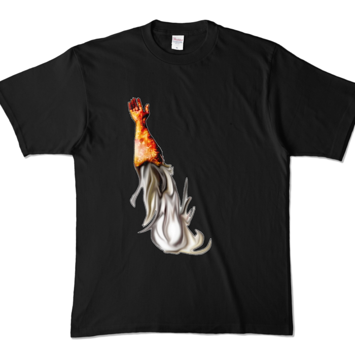 カラーTシャツ - XL - ブラック (濃色)