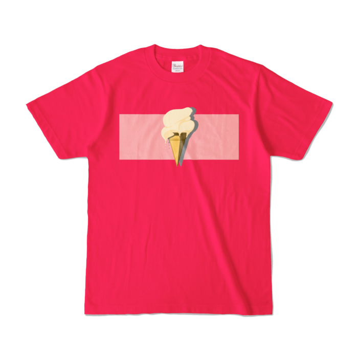 カラーTシャツ - S - ホットピンク (濃色)