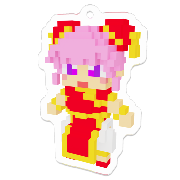 アクリルキーホルダー（コーティング）メリーチャイナ