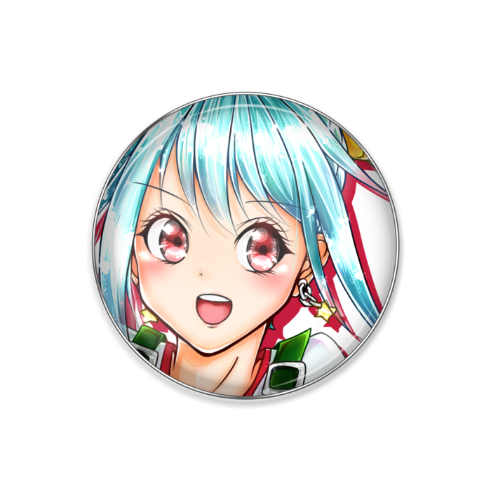 ピンバッジ - 丸形25mm