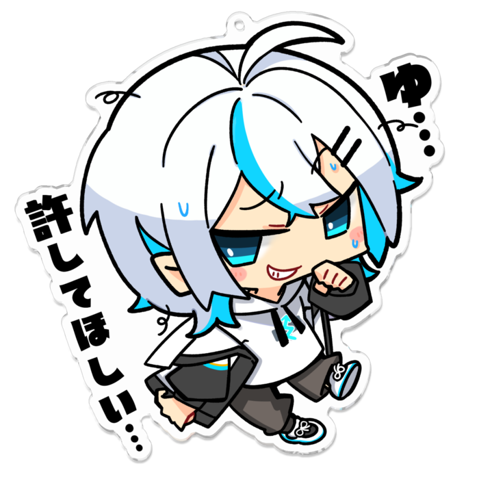 アクリルキーホルダー - 100 x 100 (mm)
