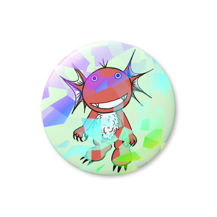 ホログラム缶バッジ - 44mm