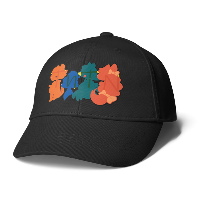 キャップ - ブラック