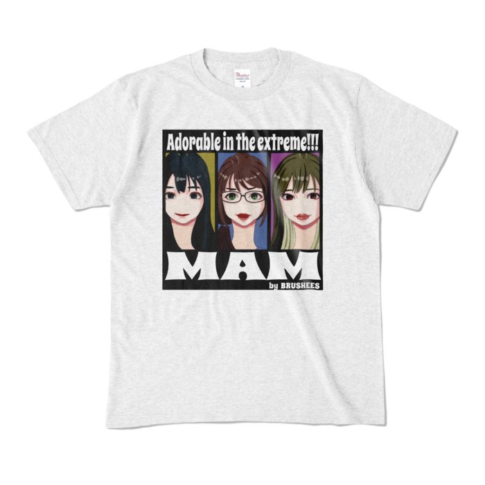 カラーTシャツ - M - アッシュ (淡色)