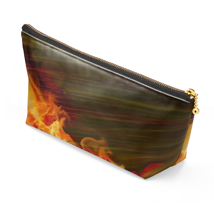 ポーチ - 長さ21.5cm / 高さ10cm - ブラック