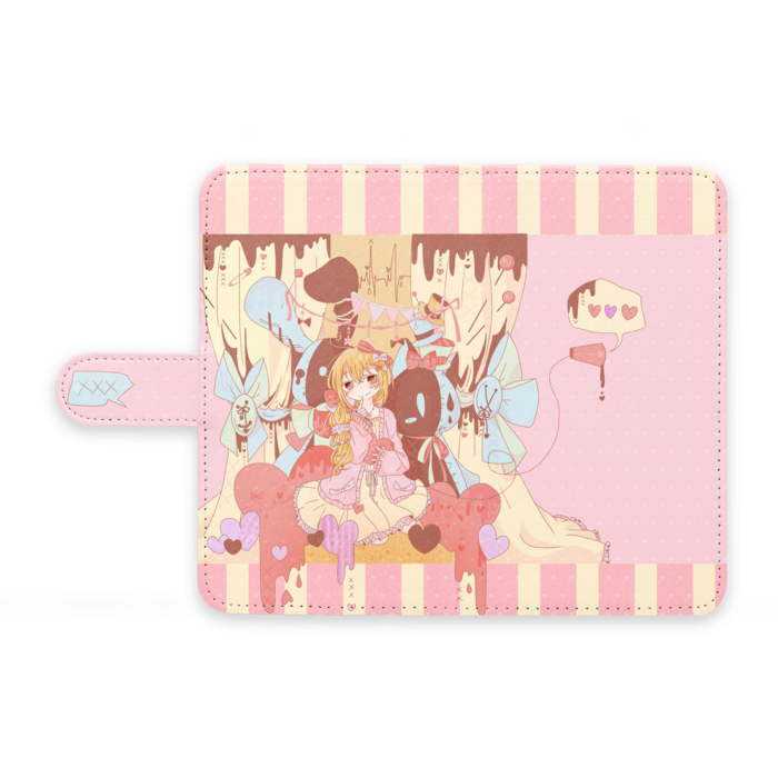手帳型Androidケース - M - ストラップ穴 なし