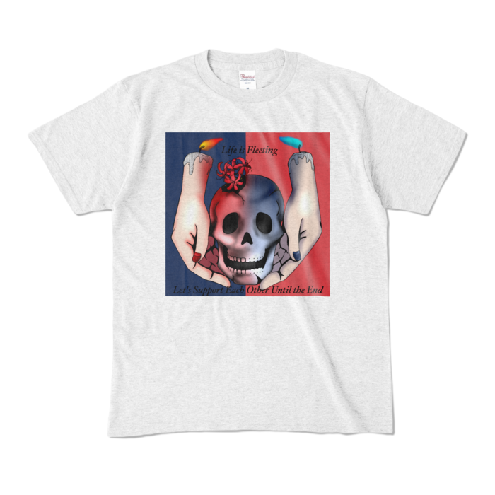 カラーTシャツ - M - アッシュ (淡色)