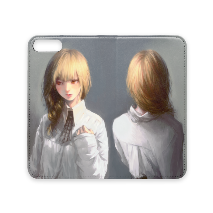 手帳型iPhoneケース(ベルトなし) - iPhone 8 Plus / 7 Plus - ストラップ穴 なし