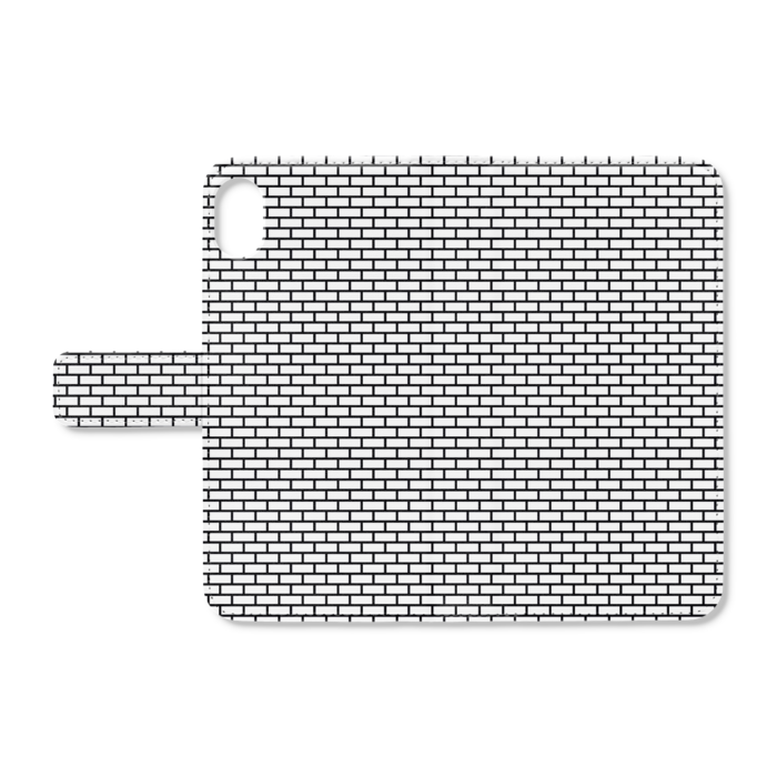 手帳型iPhoneケース - iPhone XR - ストラップ穴 なし