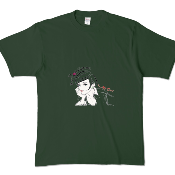 カラーTシャツ - XL - フォレスト (濃色)