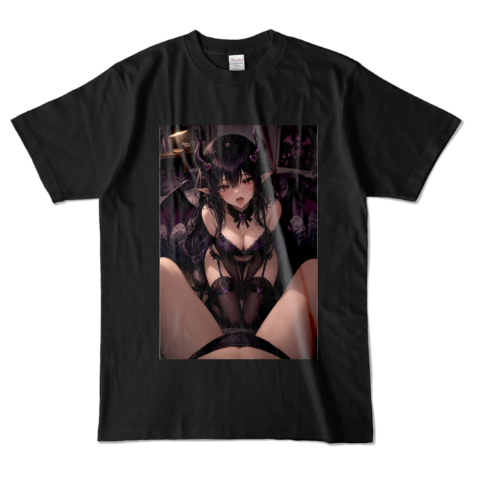 カラーTシャツ - L - ブラック （濃色）