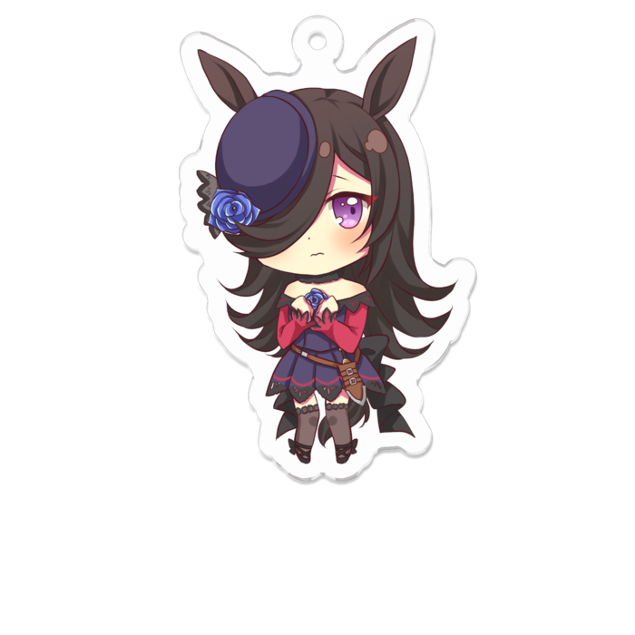 アクリルキーホルダー - 70 x 70 (mm)