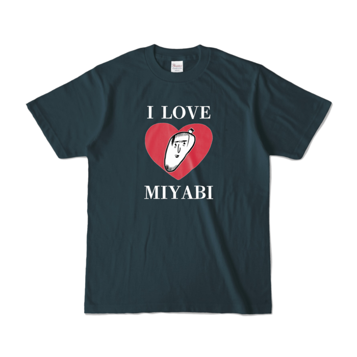 カラーTシャツ - S - デニム (濃色)