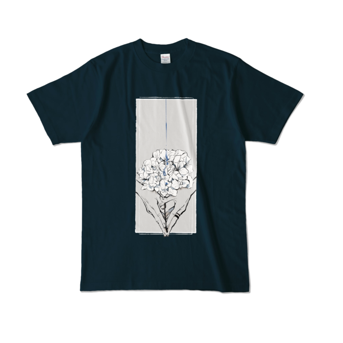 カラーTシャツ - L - ネイビー (濃色)