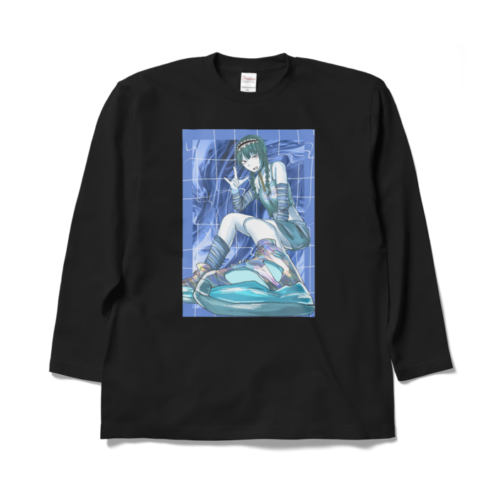 ロングスリーブTシャツ - XL - ブラック