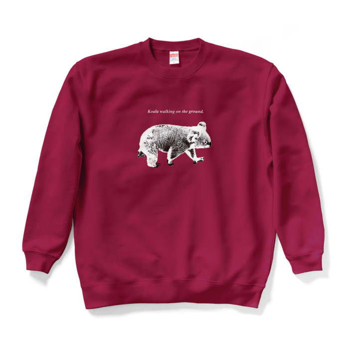 スウェット - XL - バーガンディ