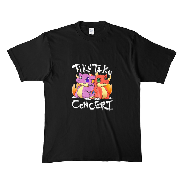 カラーTシャツ(濃色) - XL - ブラック