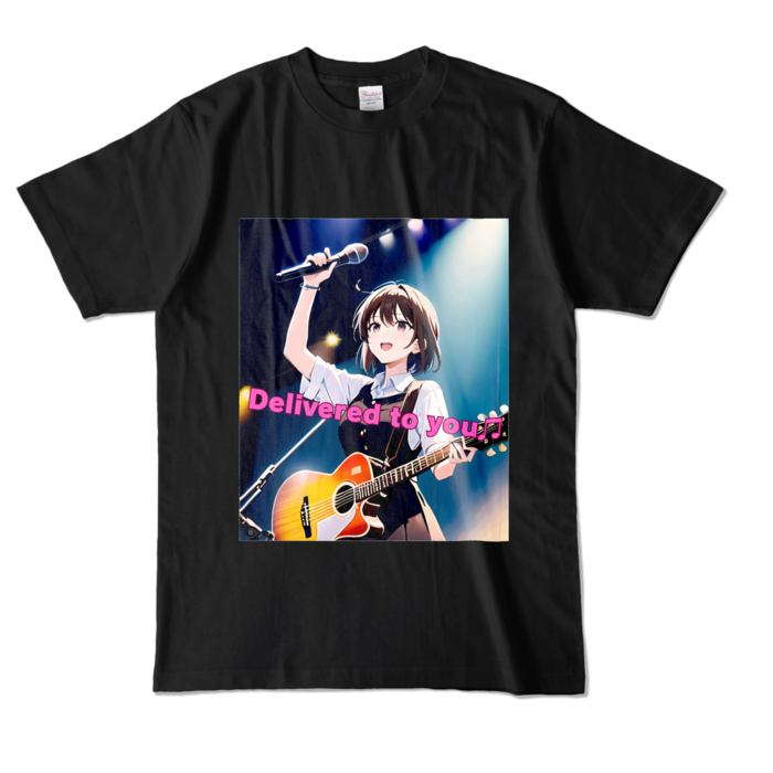 カラーTシャツ - L - ブラック (濃色)