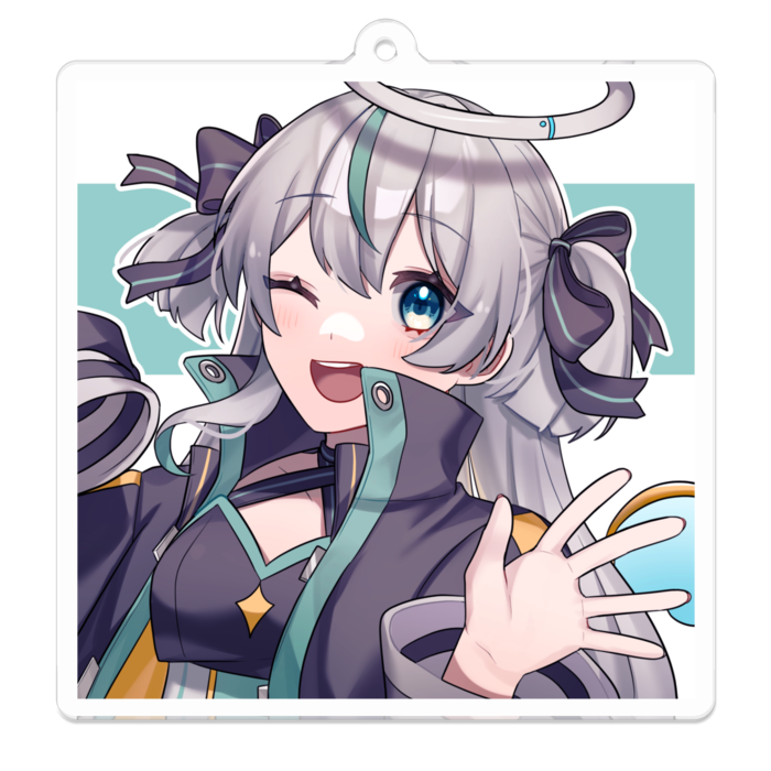 アクリルキーホルダー - 70 x 70 (mm)