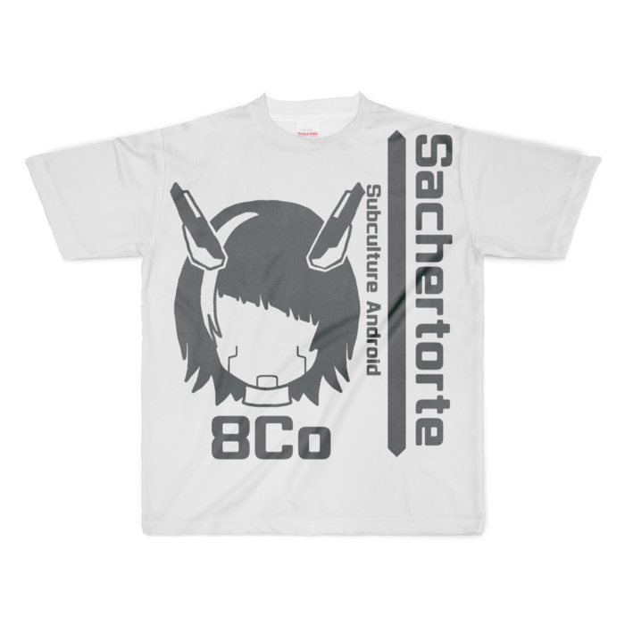 フルグラフィックTシャツ - XL - 両面印刷