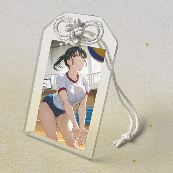 アクリルお守り - 50 × 80mm