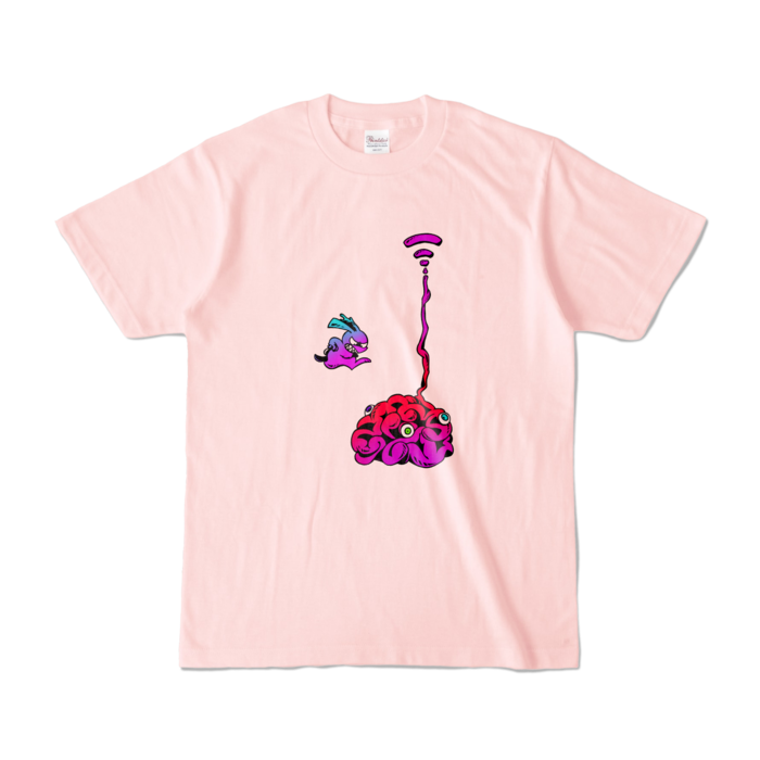 カラーTシャツ - S - ライトピンク (淡色)