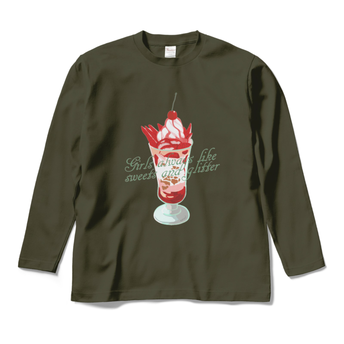 ロングスリーブTシャツ - M - アーミーグリーン