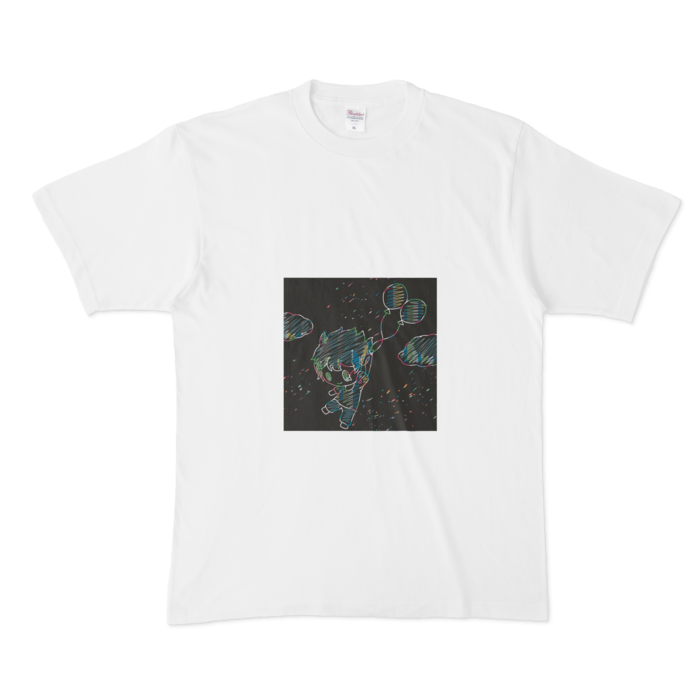 風船少年Tシャツ - XL - 白
