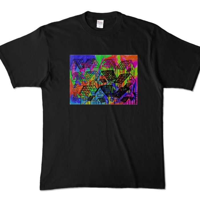 カラーTシャツ - XL - ブラック (濃色)