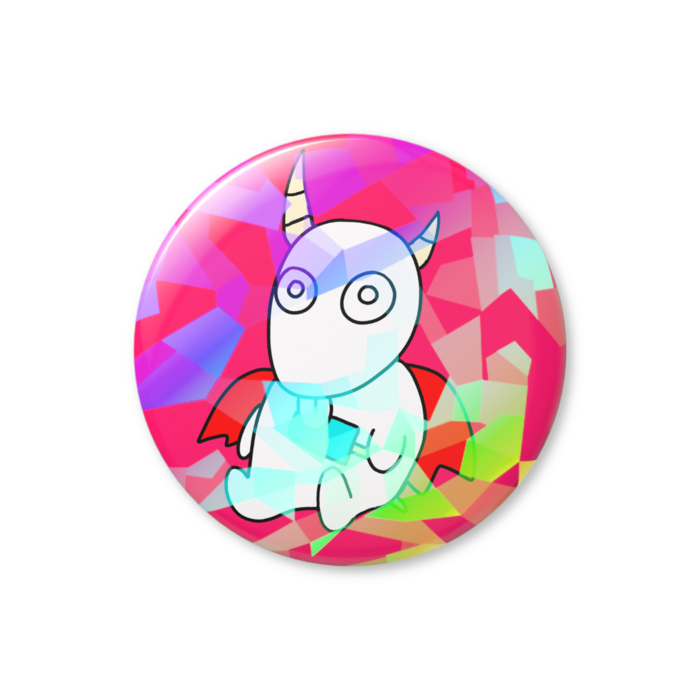 ホログラム缶バッジ - 44mm