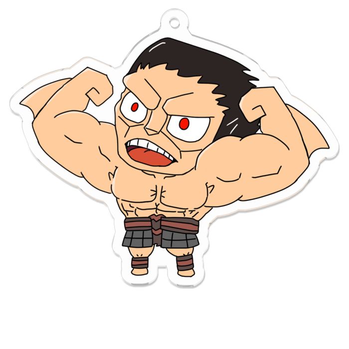 アクリルキーホルダー - 70 x 70 (mm)(1)