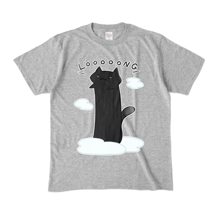 カラーTシャツ - M - 杢グレー (濃色)