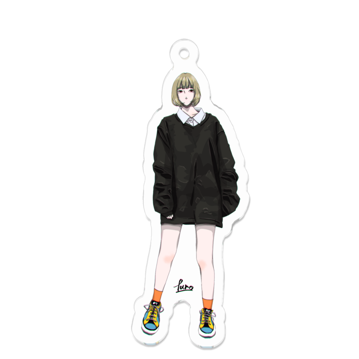 アクリルキーホルダー - 70 x 70 (mm)