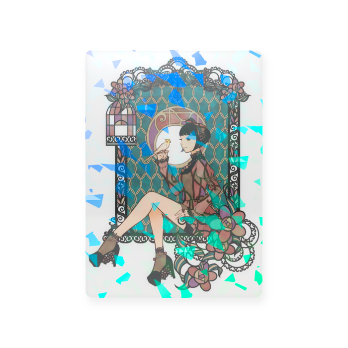 カード・ホログラム(クリスタル)（63 × 88mm）