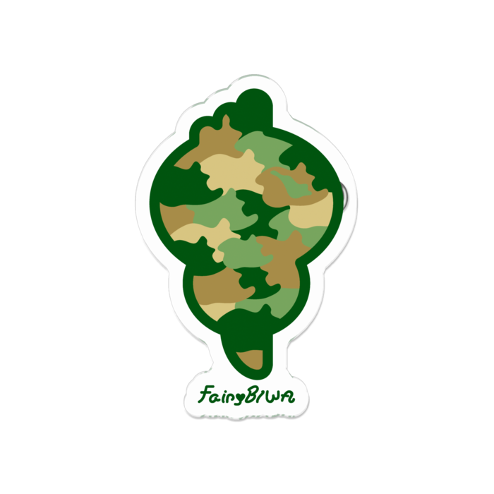 アクリルバッジ - 50 x 50 (mm)