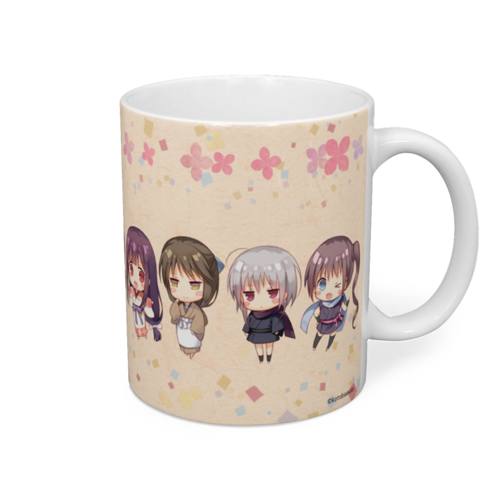 マグカップ - 直径 8 cm / 高さ 9.5 cm
