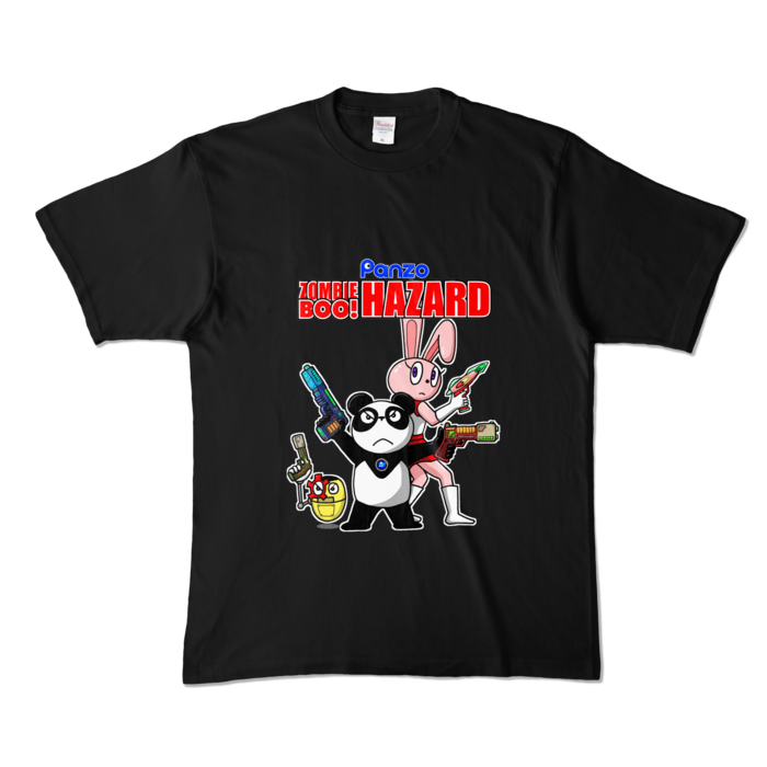 カラーTシャツ - XL - ブラック (濃色)