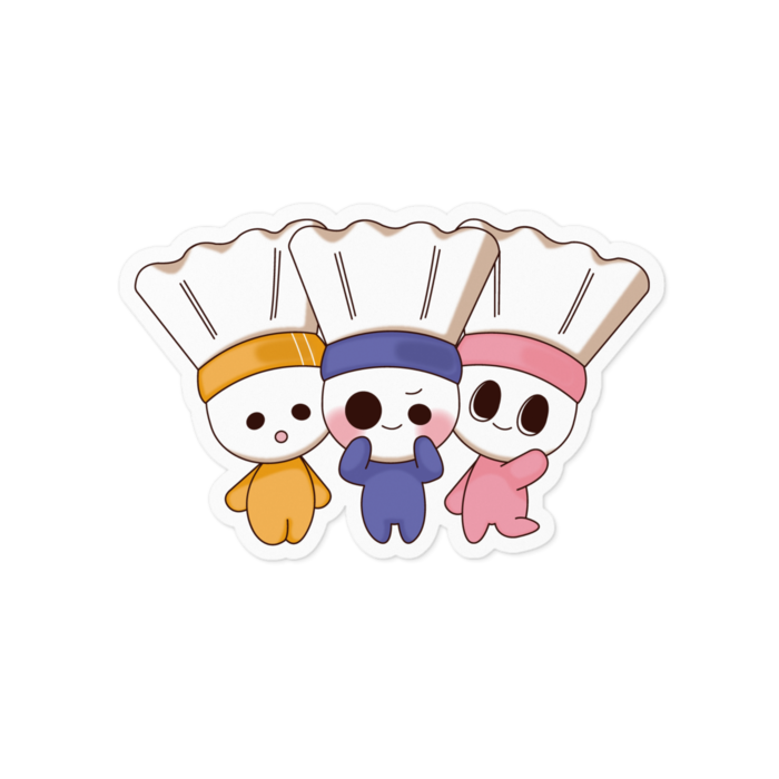 ステッカー - 100 x 100 (mm)