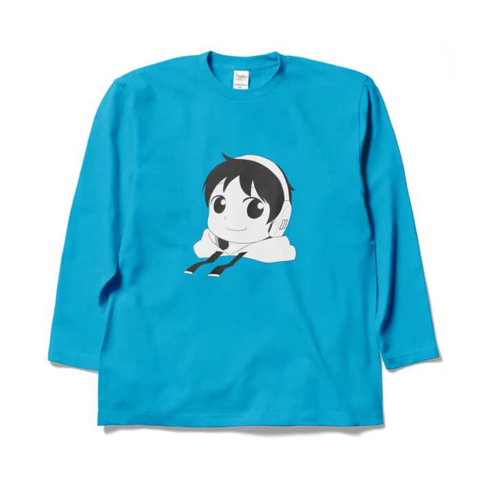 ロングスリーブTシャツ - XL - ターコイズ