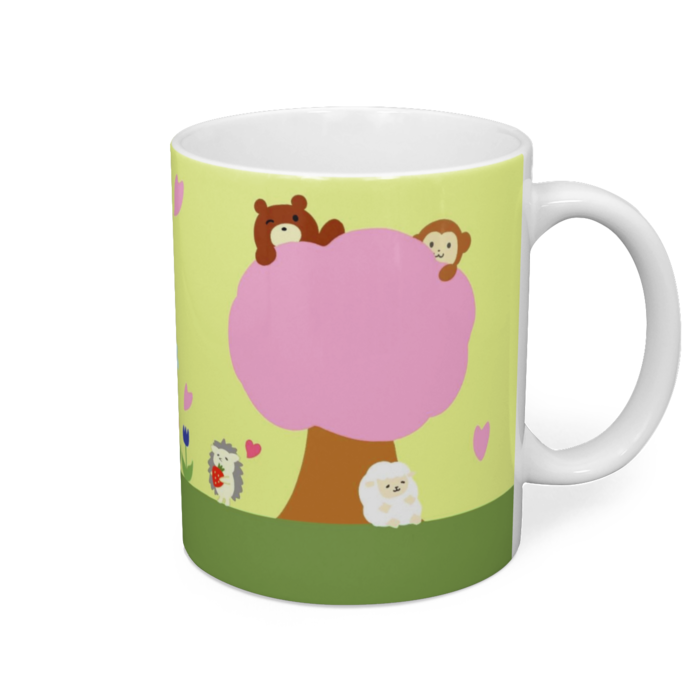 マグカップ - 直径 8 cm / 高さ 9.5 cm