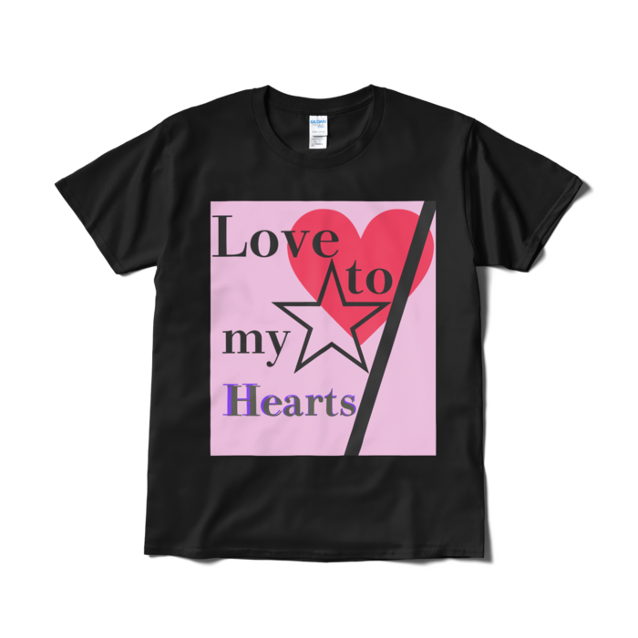 Tシャツ(短納期) - L - ブラック