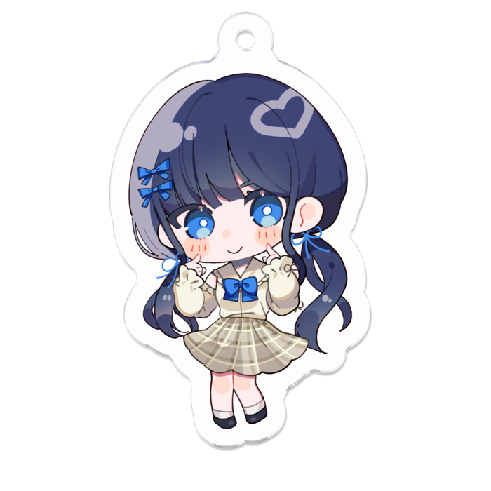 アクリルキーホルダー - 50 x 50 (mm)