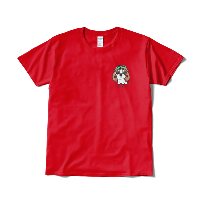 Tシャツ(短納期) - L - レッド