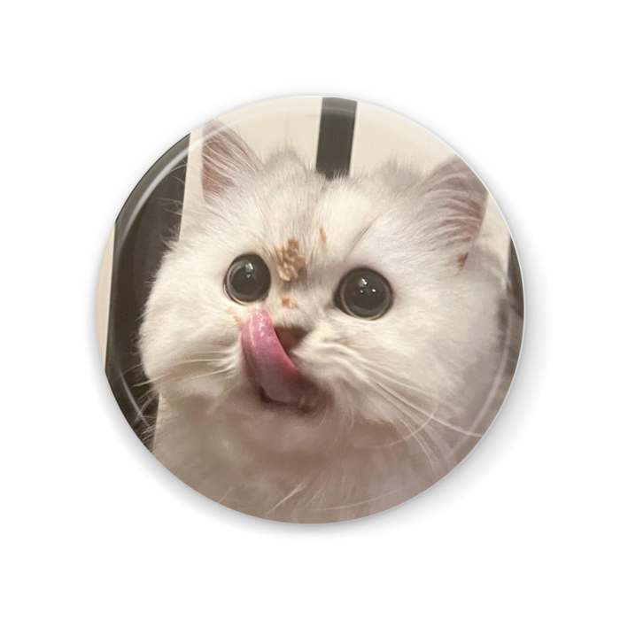 むぅちゃん（写真2）缶ミラー - 56mm