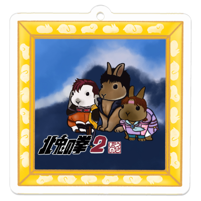 アクリルキーホルダー - 50 x 50 (mm)(1)