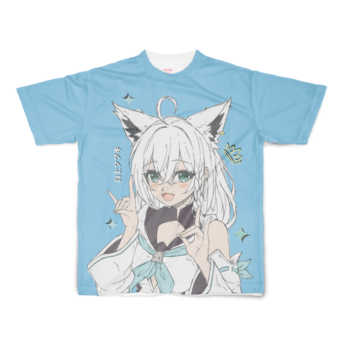 フルグラフィックTシャツ - S - 正面印刷のみ