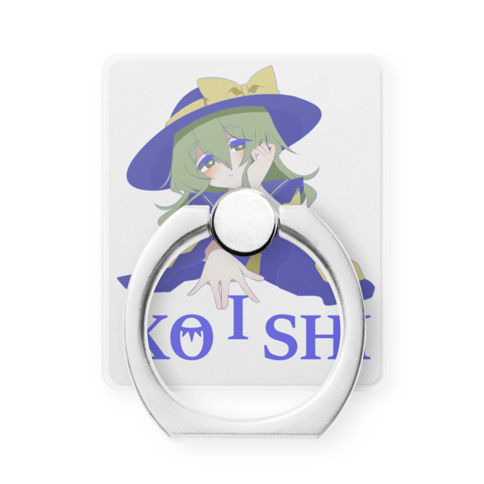 スマホリング Blue