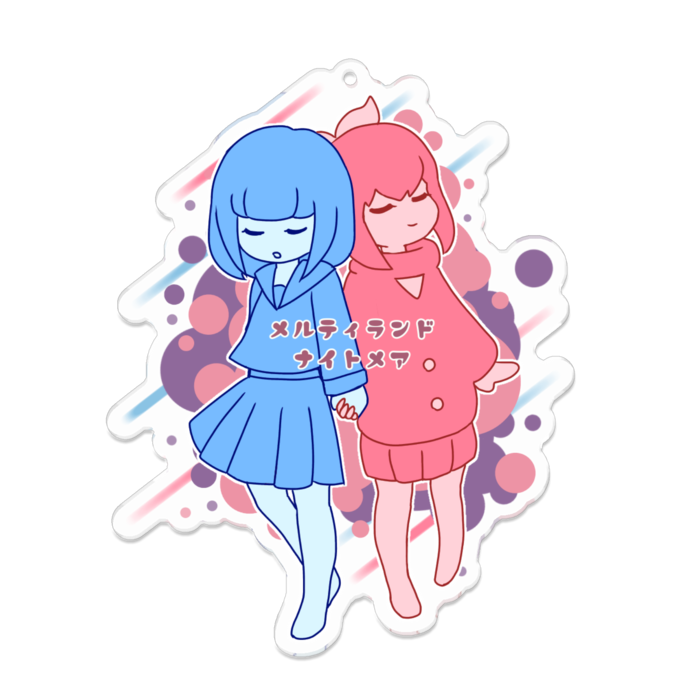 アクリルキーホルダー - 100 x 100 (mm)
